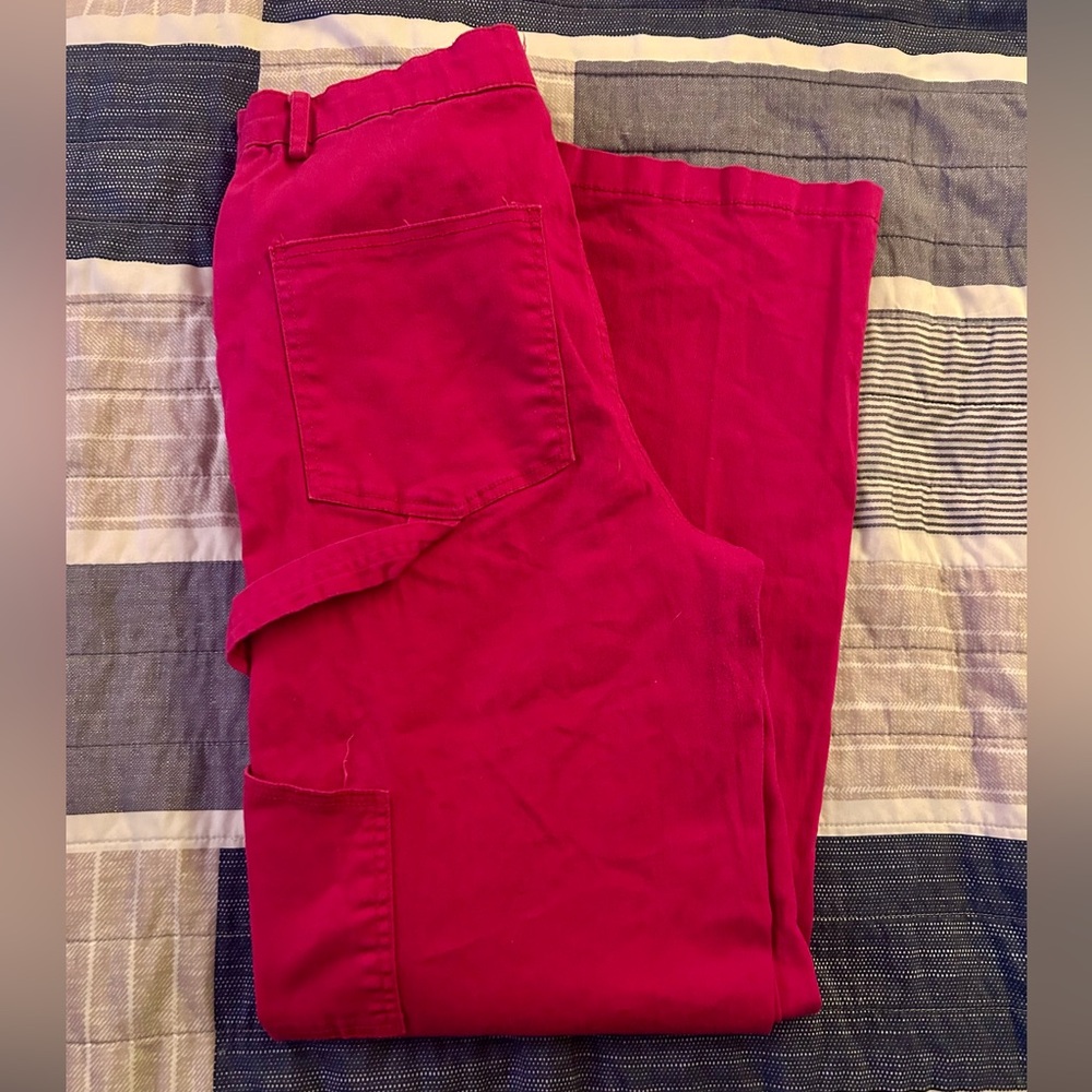 Refuge Hot Pink Denim Pants